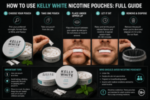 How to Use Kelly White Nicotine Pouches: Full Guide без текста