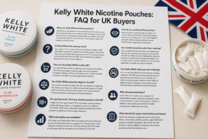 Kelly White Nicotine Pouches: FAQ for UK Buyers