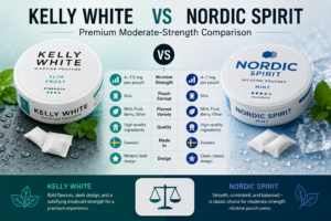 Kelly White vs Nordic Spirit: Premium Moderate-Strength Comparison